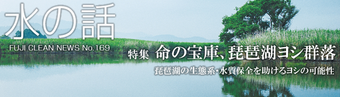 水の話 No.169 特集 命の宝庫、琵琶湖ヨシ群落 琵琶湖の生態系・水質保全を助けるヨシの可能性