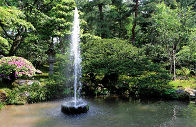 兼六園の噴水