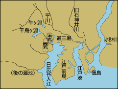 江戸期最初の水路工事