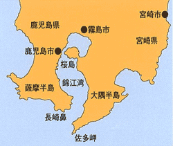 「錦江湾　地図」の画像検索結果