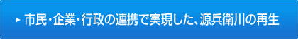 市民・企業・行政の連携で実現した、源兵衛川の再生
