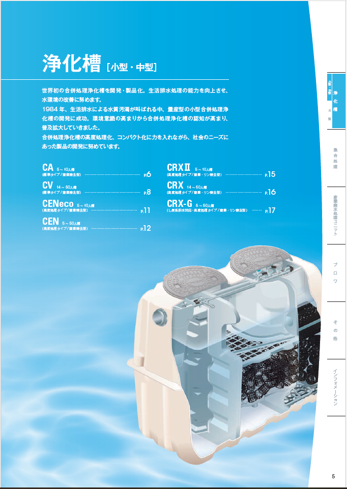 小型・中型浄化槽