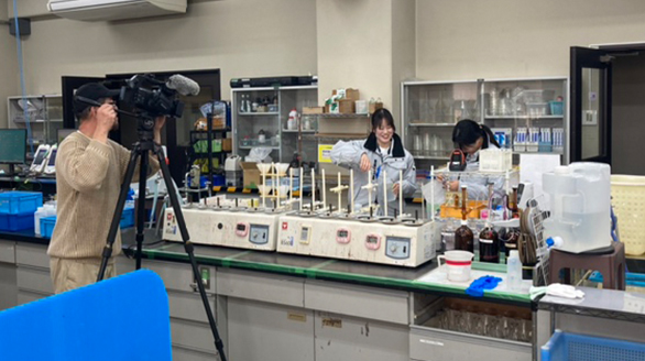 開発現場での作業風景