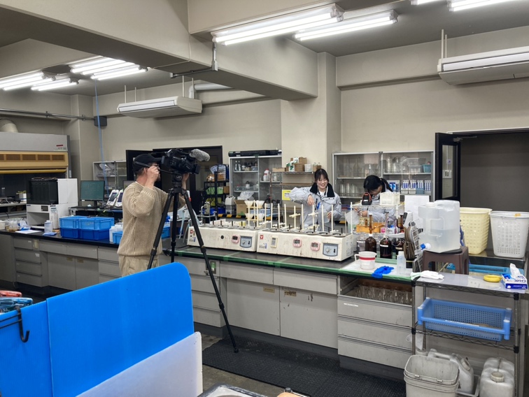 開発現場での作業風景